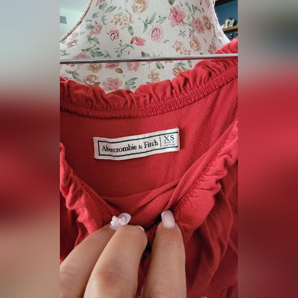 Abercrombie & Fitch Scarlet Mini Dress Size XS - Picture 3 of 4